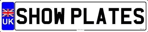 Personalized number plates - number,