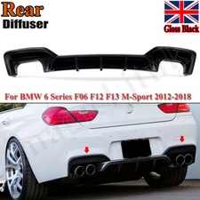 GLOSS BLACK REAR BUMPER LIP