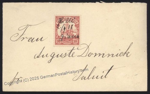 Germany 1908 marshall - marshall, islands
