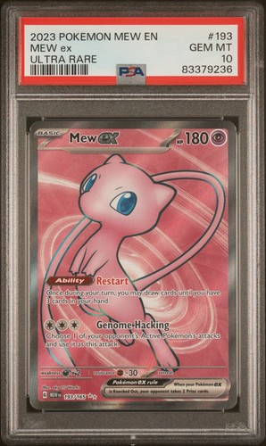 Mew 193 165 psa 151 - ex, 10