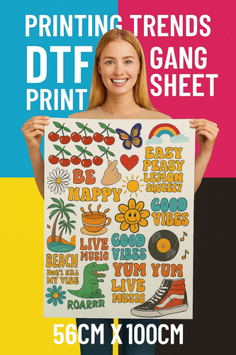 Dtf transfer prints high - dtf, –