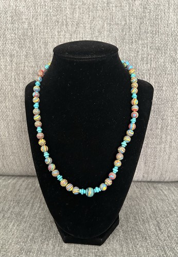 Necklace multicolor - 21”,