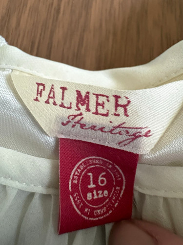 Falmer heritage cream pleated - cream,