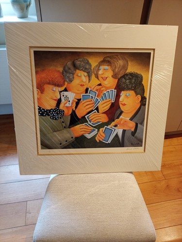 Beryl cook signed lithograph - cook,