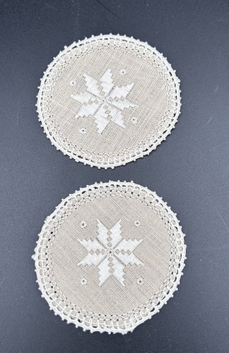 Set beige lefkara lace - set,