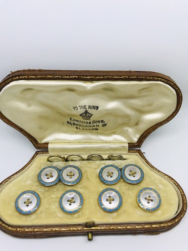 Antique cufflinks four - antique, cufflinks&four