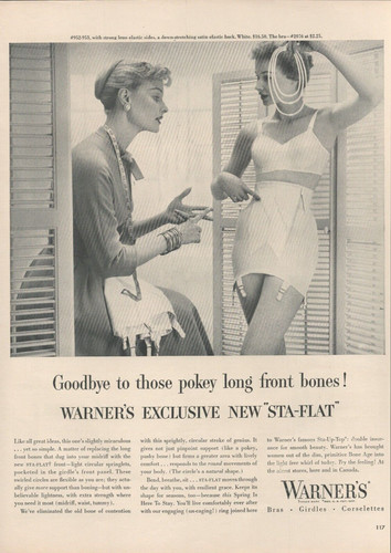 1955 warner bras girdles - 1955,
