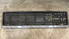 MERCEDES-BENZ MINIBUS GmbH NUMBER PLATE SURROUND