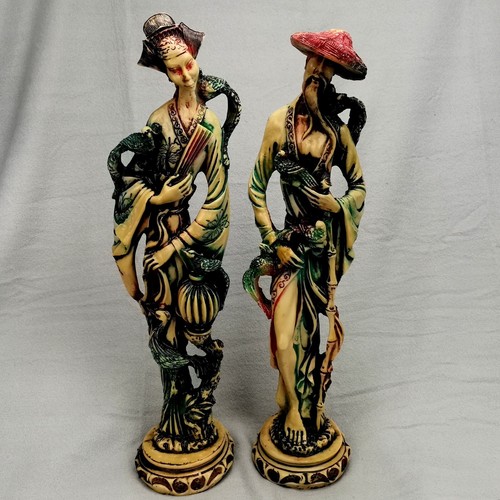 Vintage chinese figures - figures, pair