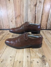 Goodyear Welted Oxford Brogue Howell Brown Leather Prestige UK Size 7