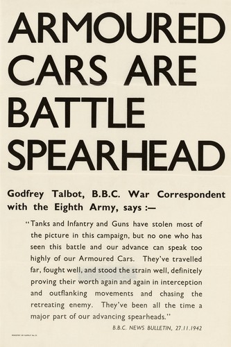Armoured cars wwii - wwii, poster