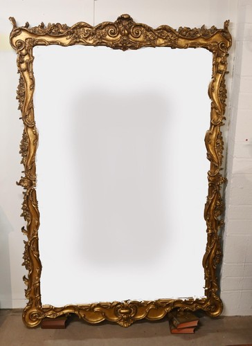 Big regency gilt mirror - big,