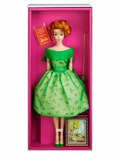 Barbie signature modern art - barbie,