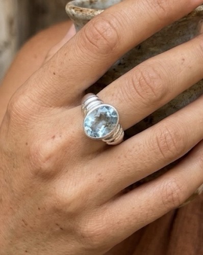 925 sterling silver faceted - 925,