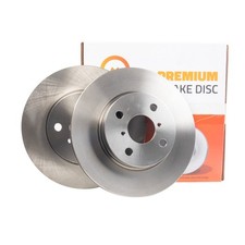 2x Magma Brake Discs Front
