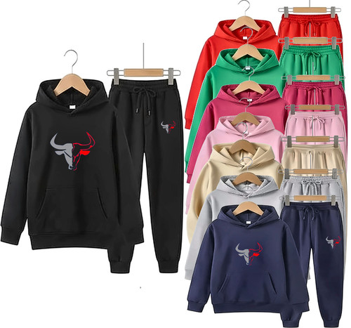 Kids tracksuit set rhino horn - tracksuit,