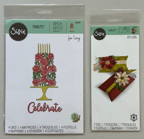 Sizzix die sets - 2, thinlits
