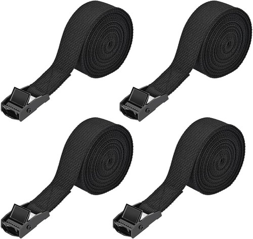Pack short ratchet straps 2m - short,