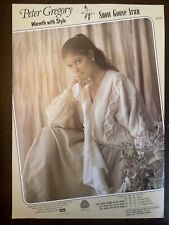 LADIES SNOW GOOSE ARAN CABLE