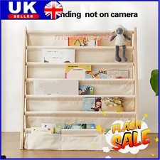 UK Children Kids Bookcase Bookshelf Storage Book Shelf Children Rack Toddler Toy