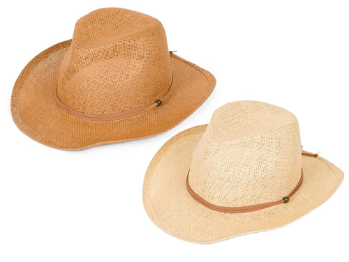 Straw cowboy hat men women - hat,