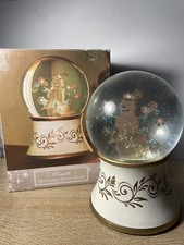 Christmas World Snowman Musical Snow Globe Ornament Christmas Decoration Musical