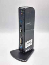 Toshiba Dynadock U3.0 HDMI DVI Docking Station + Power supply +3.0 USB AB Cable