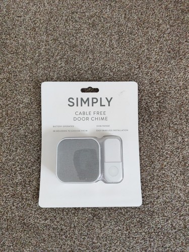 Cable free white door - cable, chime