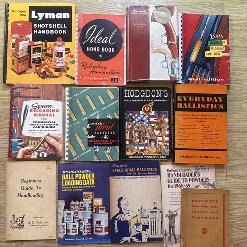 Reloading book lot - reloading, lyman