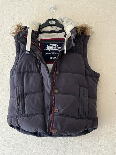 Superdry gilet hooded - superdry,
