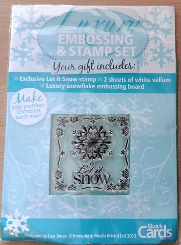 Let snow luxury embossing - luxury,