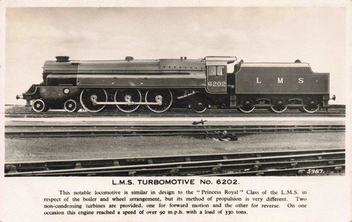 Lms turbomotive 6202 - 6202, real