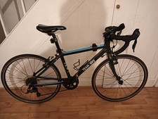 Black race/road bicycle: Team