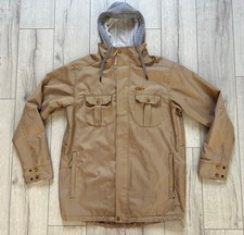 Vintage Nike SB 6.0 Snowboard Jacket • Size XL  X-Large Gold|Beige 