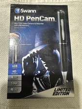 Swann HD PenCam Limited Edition Mini 720P Video Camera&Recorder. 4 GB, Wins/Mac