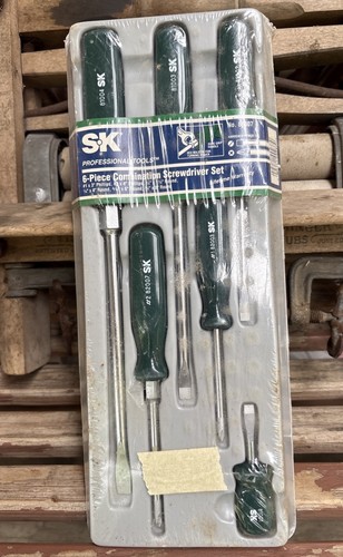 6pc green hard handle tools - 6pc,