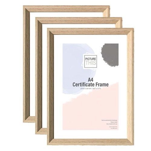 Set a4 certificate - of,