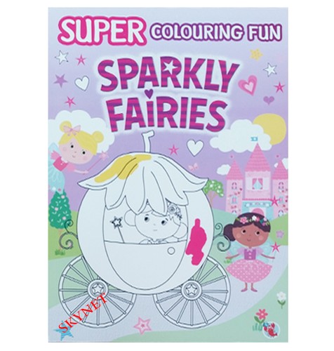 Girls children colouring - a4,