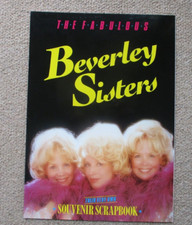 Beverley Sisters - programme / brochure / souvenir - from their 1980s comeback.