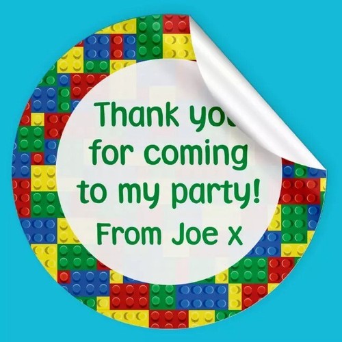 Lego themed thank you for - thank,
