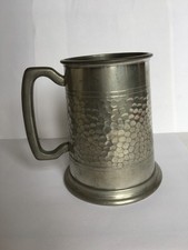 ENGLISH PEWTER 1 Pint TANKARD