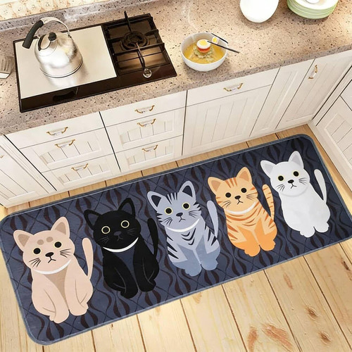 Piece grey cute cartoon cat - 1,
