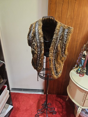 Miss selfridge faux fur gilet - selfridge,