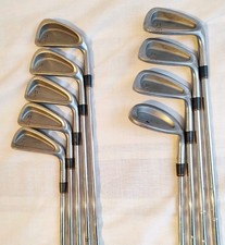 TITLEIST  DCI GOLD FULL IRON SET 3-SW STIFF FLEX GOLF CLUBS 