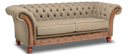 Chesterfield three seater - chesterfield,