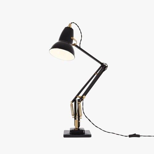 Desk lamp black brass - lamp,