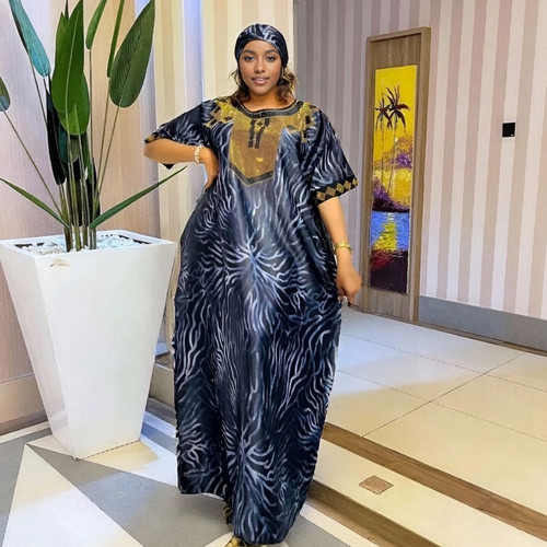 African kanga dress digital - african,