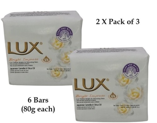 Lux bar soap bright - lux,
