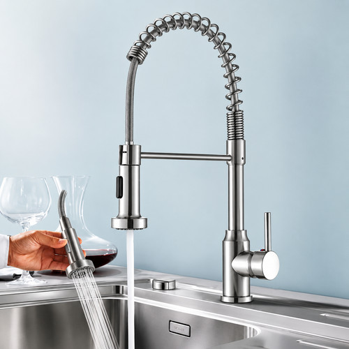 Commercial style kitchen sink - commercial,