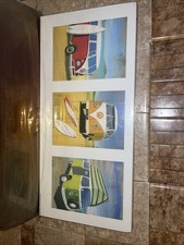 Camper van Surfing Print Wall